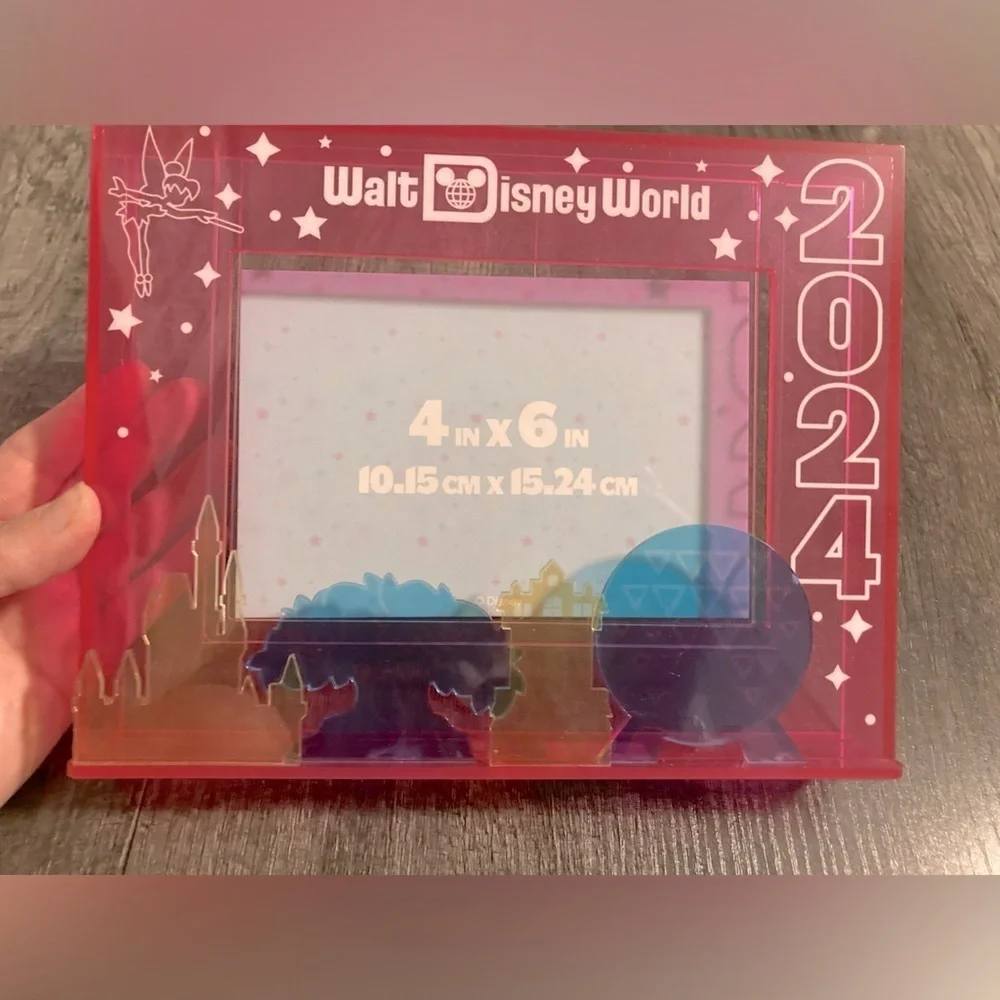 2024 WDW Pink Picture Frame- 4x6